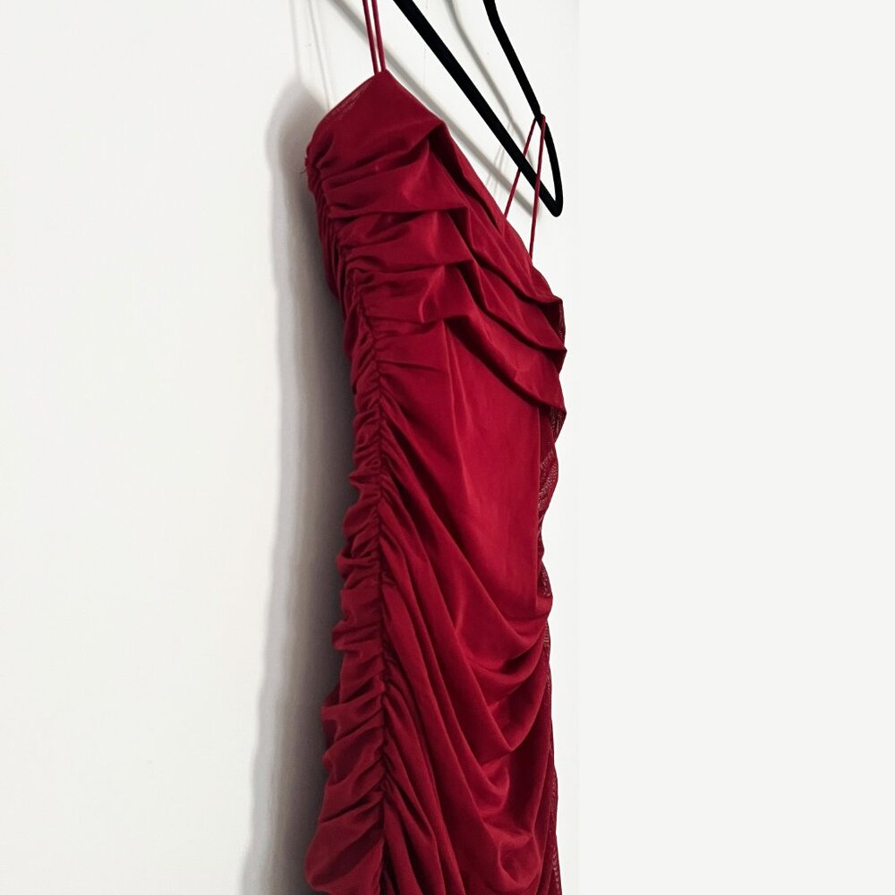 Princess Polly Tara Mini Dress in Red **PRE-OWNED*** - Picture 5 of 8